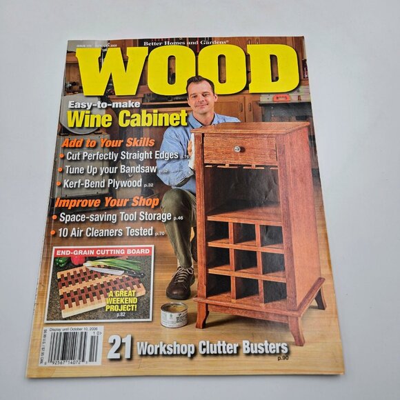 Wood Better Homes & Gardens Magazine Lot April May June July September October N - Picture 4 of 14